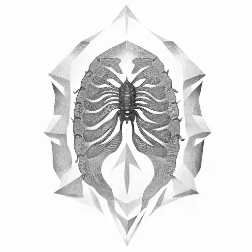 trilobite tattoo design idea