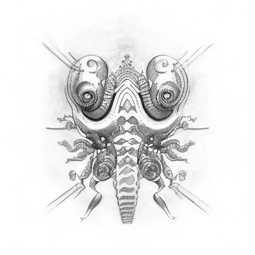 trilobite tattoo design idea
