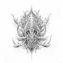 trilobite tattoo design idea