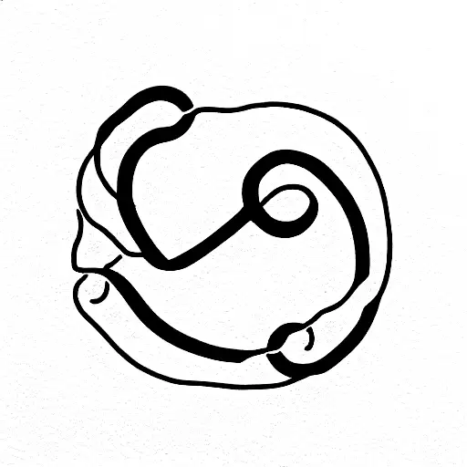 ampersand, nature, tattoo design idea