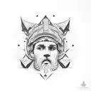 thirteen ancient Greece  tattoo design idea