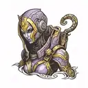 mass effect tali tattoo design idea