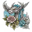 dragon age grey warden tattoo design idea