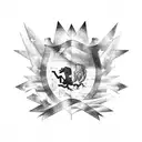 Venezuela flag tattoo design idea