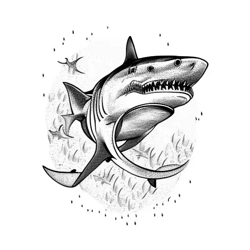 Tribal Shark Tattoo Idea BlackInk AI   2c88d8f6 0f8f 48a6 9a20 F04796202dd4 0.webp