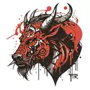 tyr Norse god tattoo design idea