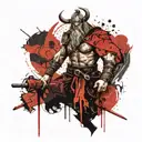 tyr Norse god tattoo design idea