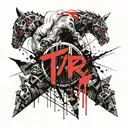 tyr tattoo design idea