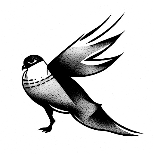 chukar tattoo design idea