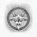 chukar tattoo design idea