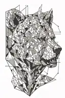 historical head statue, screaming bear, fighter, gentle but dangerous and slovakia tattoo design idea