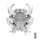 Taurus  tattoo design idea