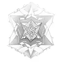 David star with hebrew phrase tattoo design idea