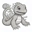 charmander Pokemon tattoo design idea