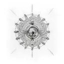 tachometer  tattoo design idea