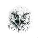 screaming eagle tattoo design idea