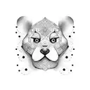 boo bee tattoo design idea