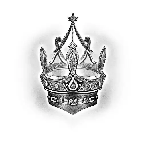 Queen's Crown tattoo design idea