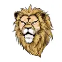 Lion tattoo design idea