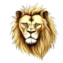 Lion tattoo design idea