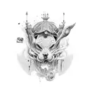 kidult  tattoo design idea