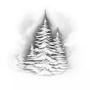 british columbia scenery tattoo design idea