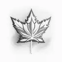 british columbia scenery tattoo design idea