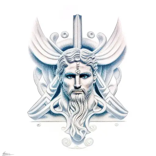 apollo the god tattoo design idea