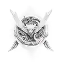 apollo  tattoo design idea