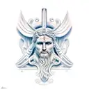 apollo the god tattoo design idea