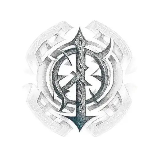 Norse rune Eir tattoo design idea