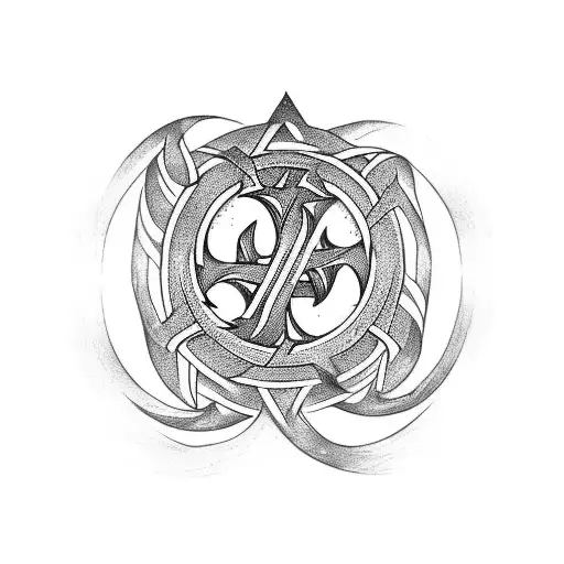 Norse rune Eir tattoo design idea