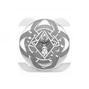 Environmental engineer symbol with movie elements tattoo design idea