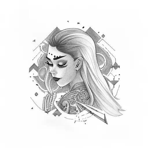 Sam Olivia Maddie tattoo design idea