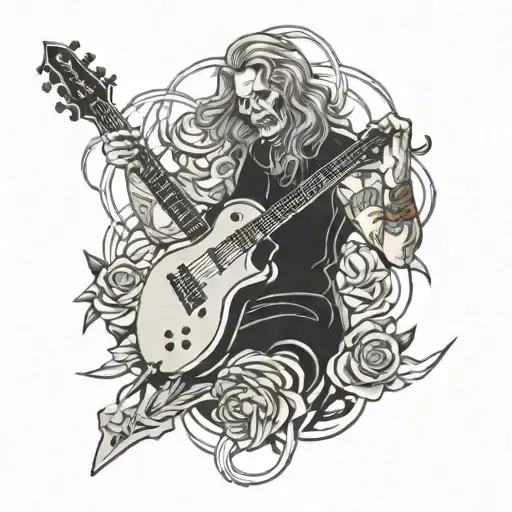 Metallica and Minneapolis  tattoo design idea