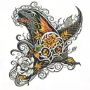 abyss tattoo design idea