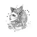 serenity courage wisdom tattoo design idea