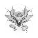 serenity courage wisdom tattoo design idea