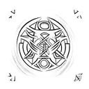 Ankh Symbol tattoo design idea