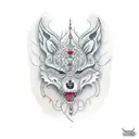 drilling tattoo design idea