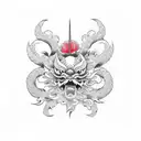 old school tattoo design idea