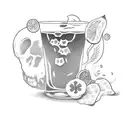 bartender tattoo tattoo design idea