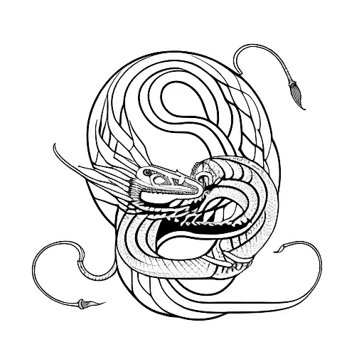cobra  tattoo design idea