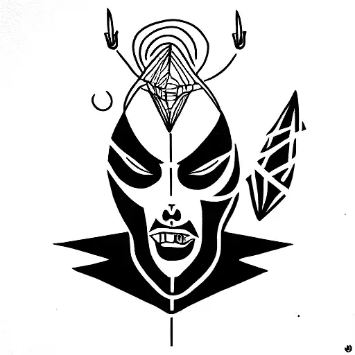 Fear God  tattoo design idea