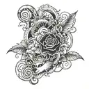 Everlong tattoo design idea