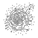 arm sleev about fireworks tattoo design idea