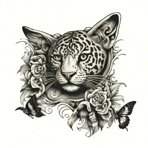 tatto with the word "AYA" tattoo design idea