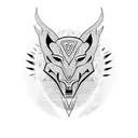 Strong tattoo design idea