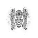 borneo tattoo design idea