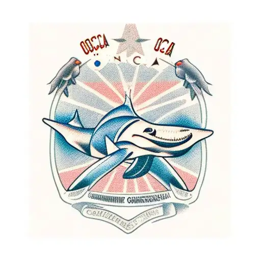 orca comunista tattoo design idea